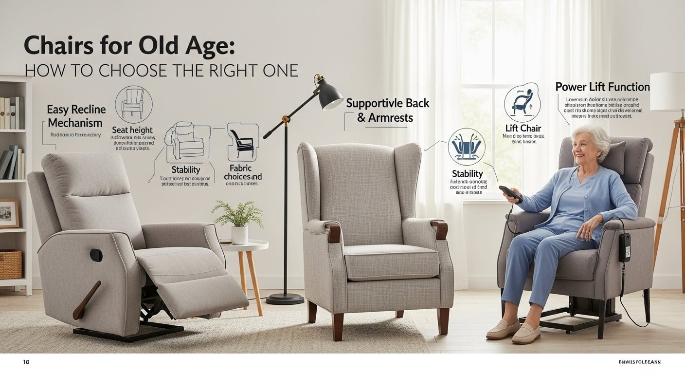Chairs for Old Age: How to Choose the Right One - Aspertaan