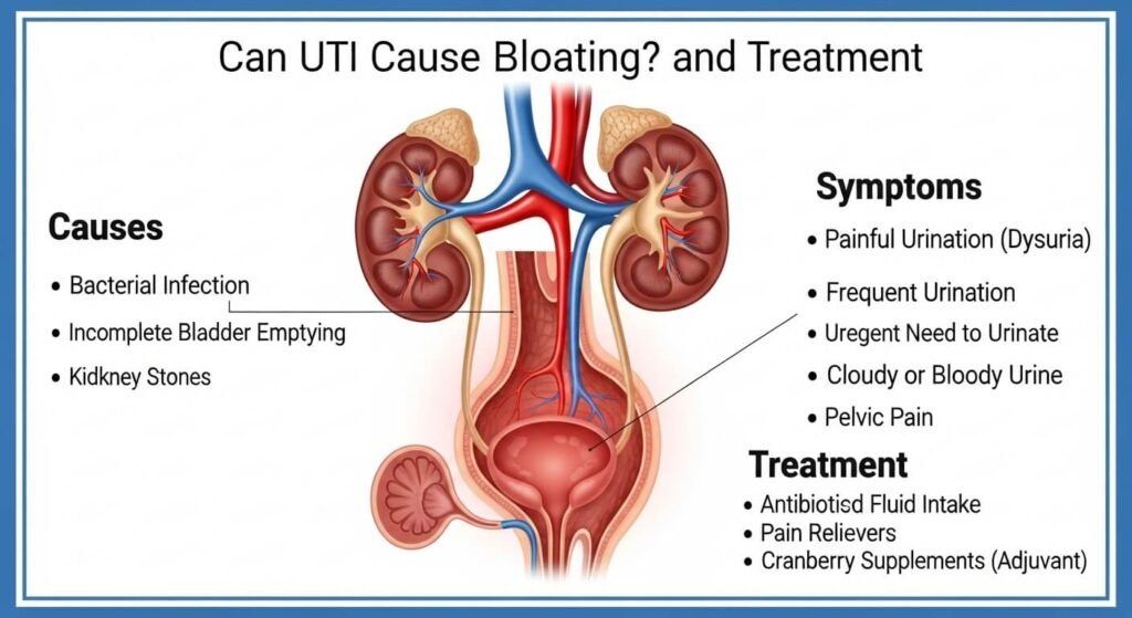 Can UTI Cause Bloating