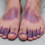 Purple Feet