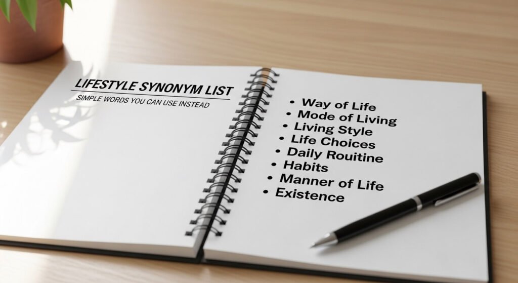 Lifestyle Synonym