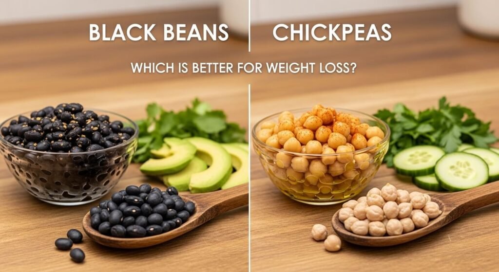 Black Beans vs Chickpeas