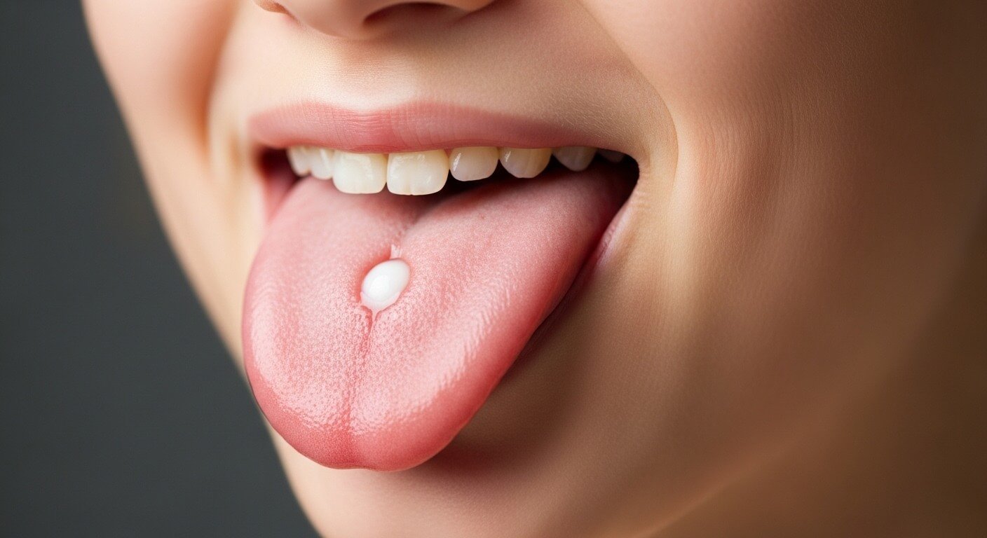 White Bump on Tongue