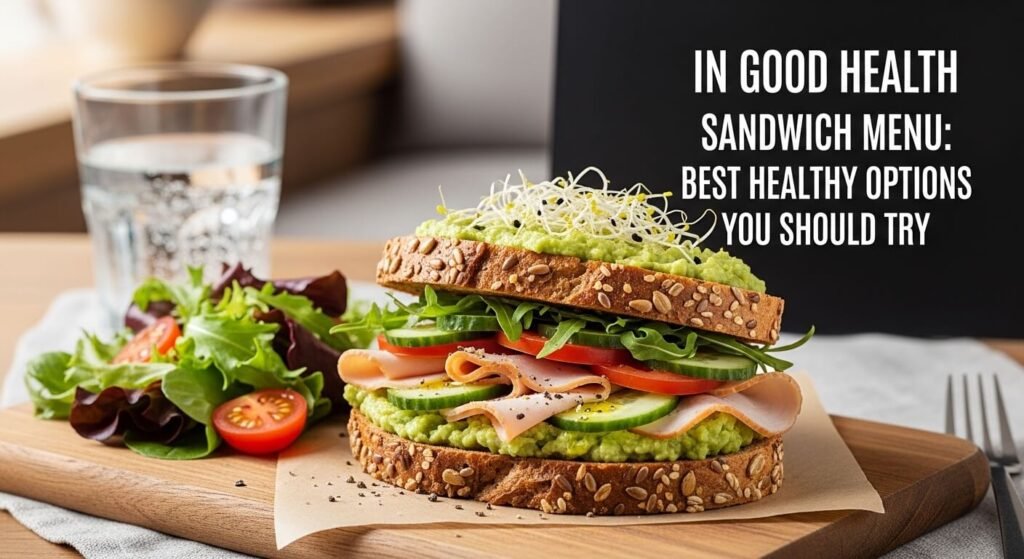 In Good Health Sandwich