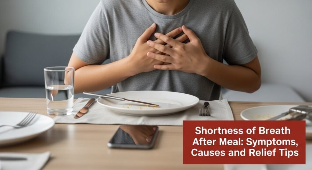 Shortness of Breath After Meal