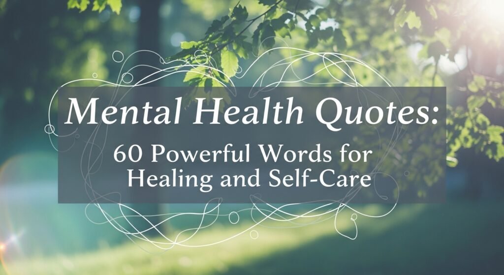 Mental Health Quotes