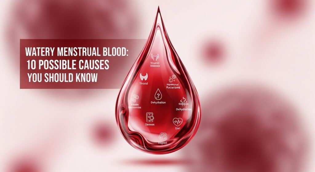 Watery Menstrual Blood