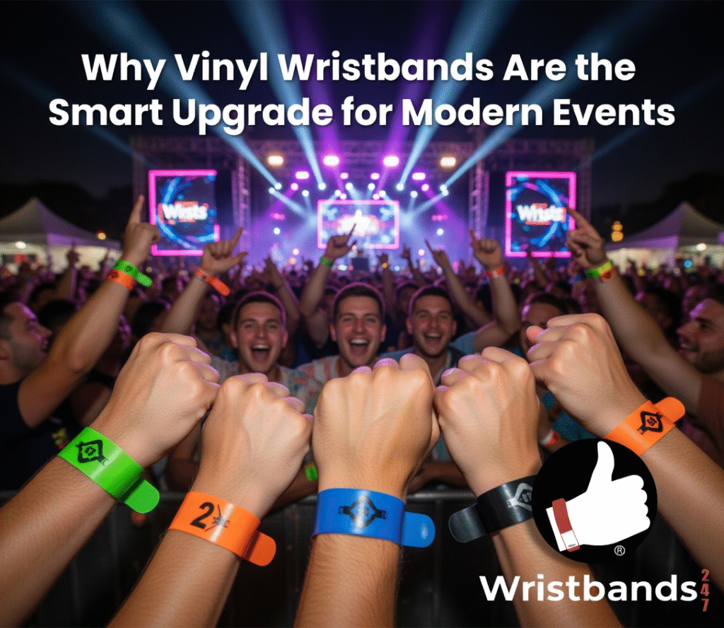 Why Vinyl Wristbands Are the Smart Upgrade for Modern Events