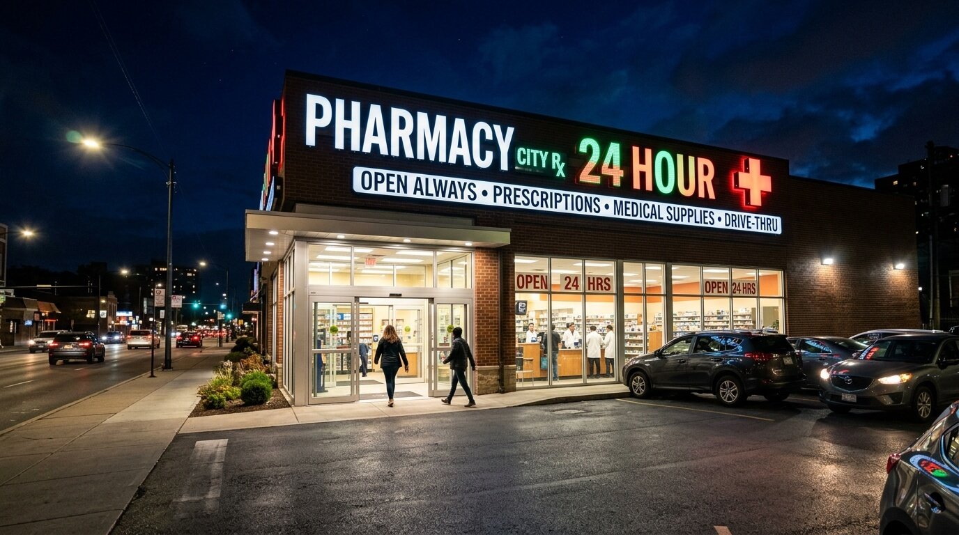 24 Hour Pharmacy