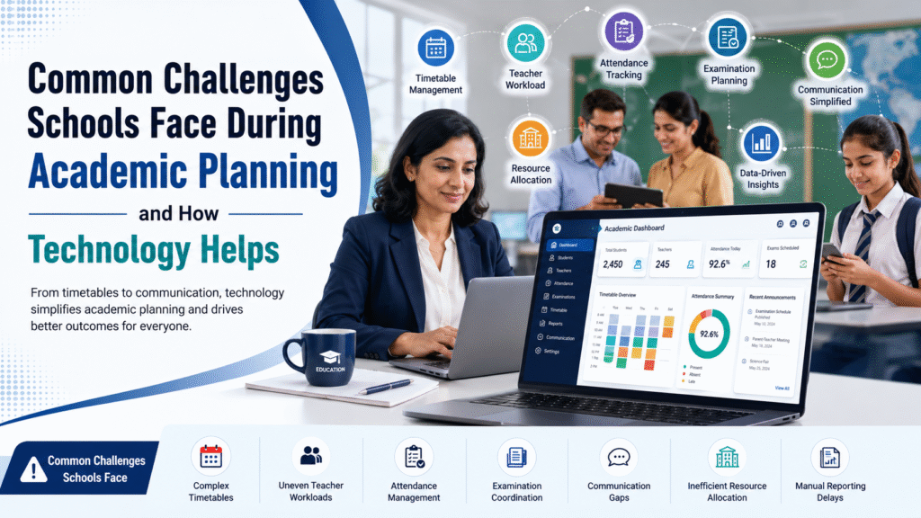 Common Challenges Schools Face During Academic Planning and How Technology Helps