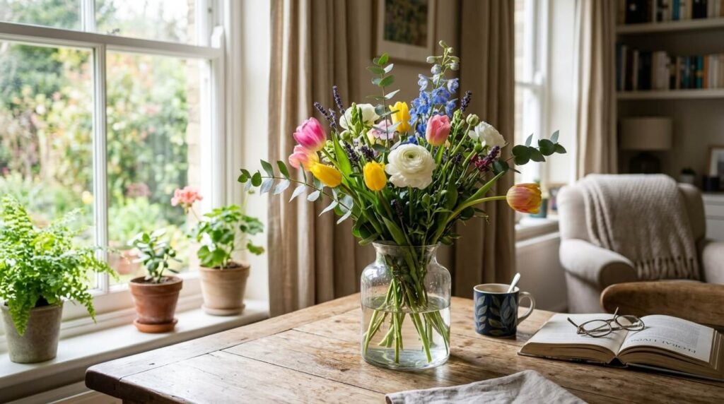 Fresh Flowers at Home