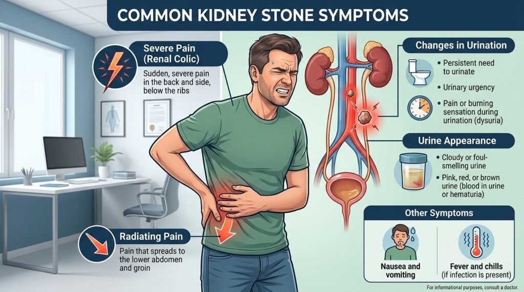 Kidney Stone Symptoms
