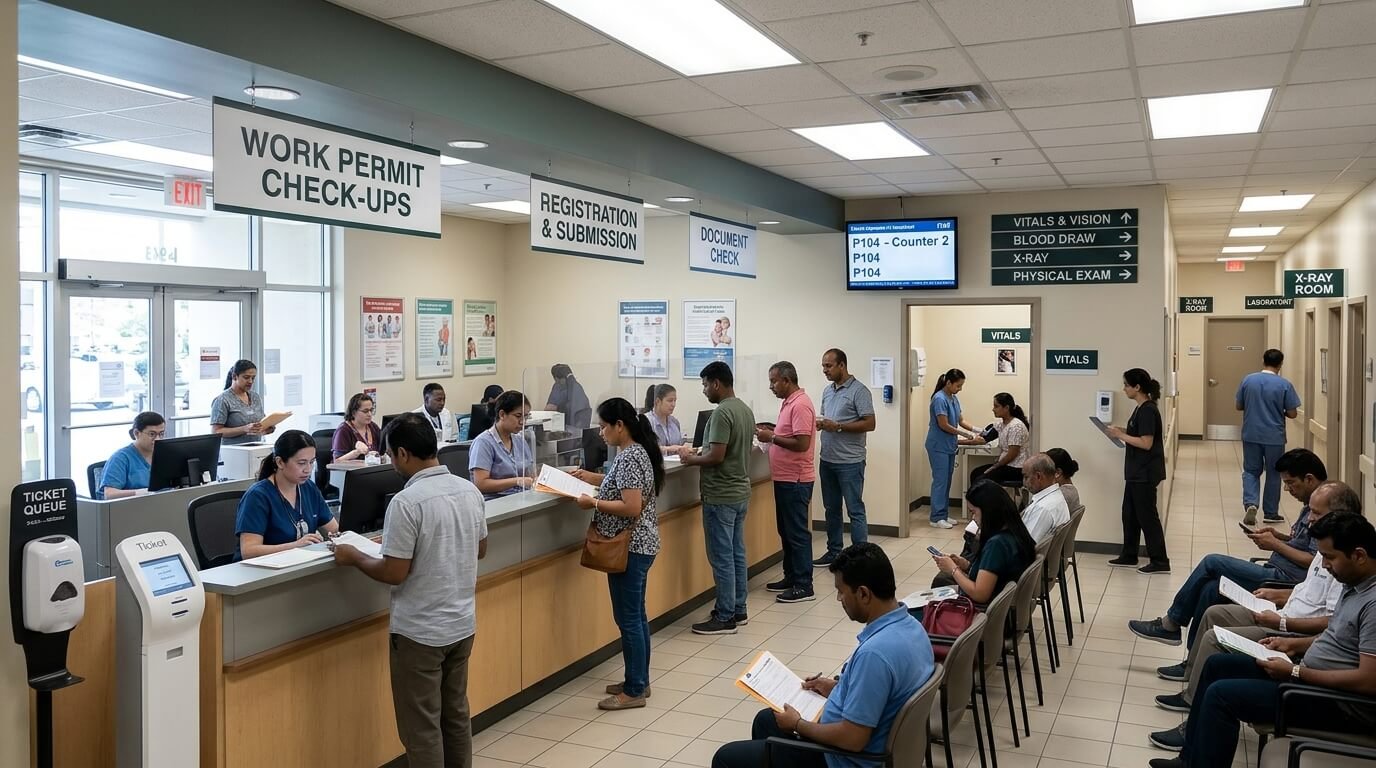 Work Permit Medical Check Up Clinic